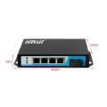 red a fibra 100M 4 puerto 48v mini poe switch